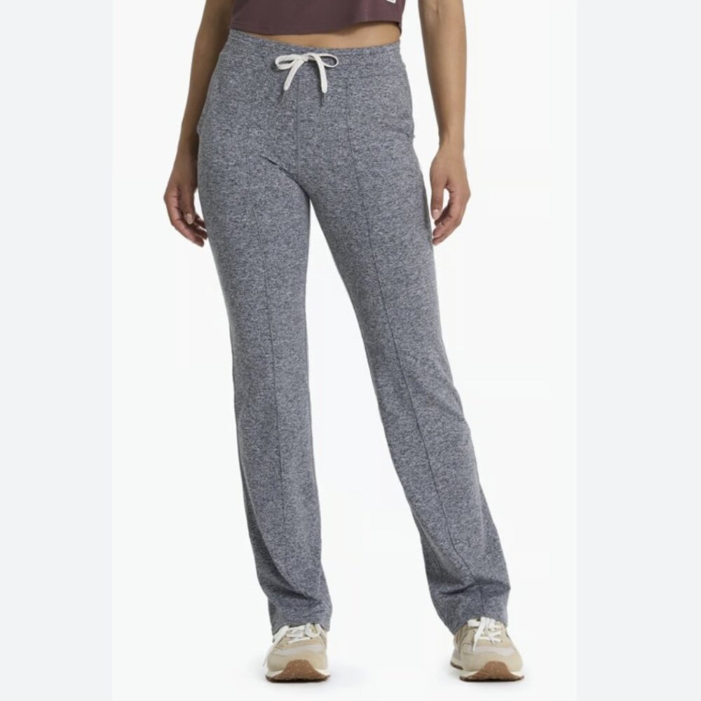 Vuori Halo Wideleg Flare DreamKnit Pants Heather Grey Gray Size XL